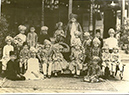 Bahadur Yar Jung at age 4 with relatives